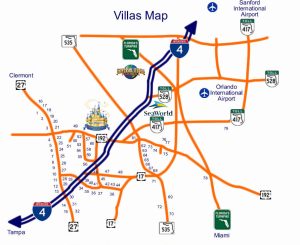 Bad Orlando Vacation Rental Map